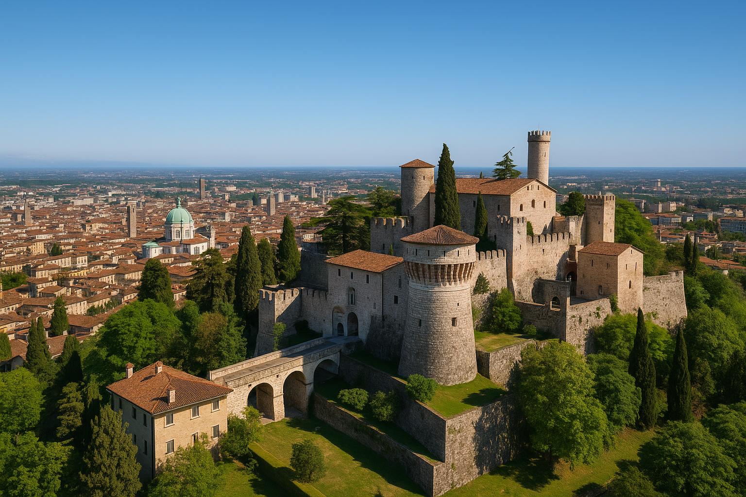 Scorcio caratteristico di Brescia