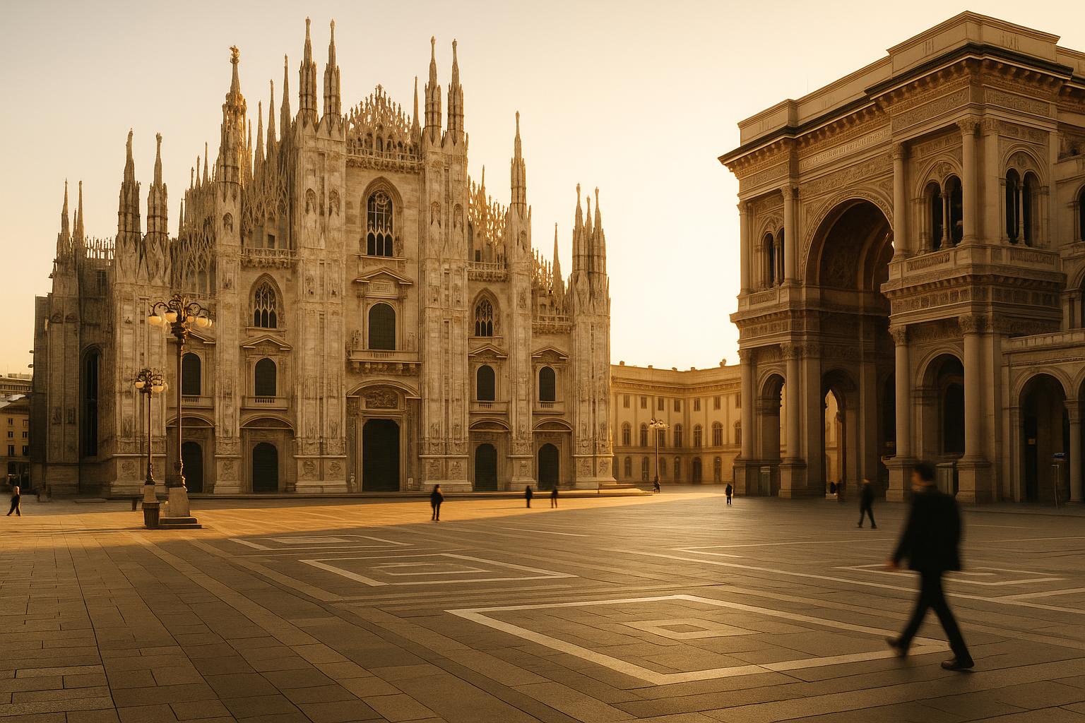 Scorcio caratteristico di Milano