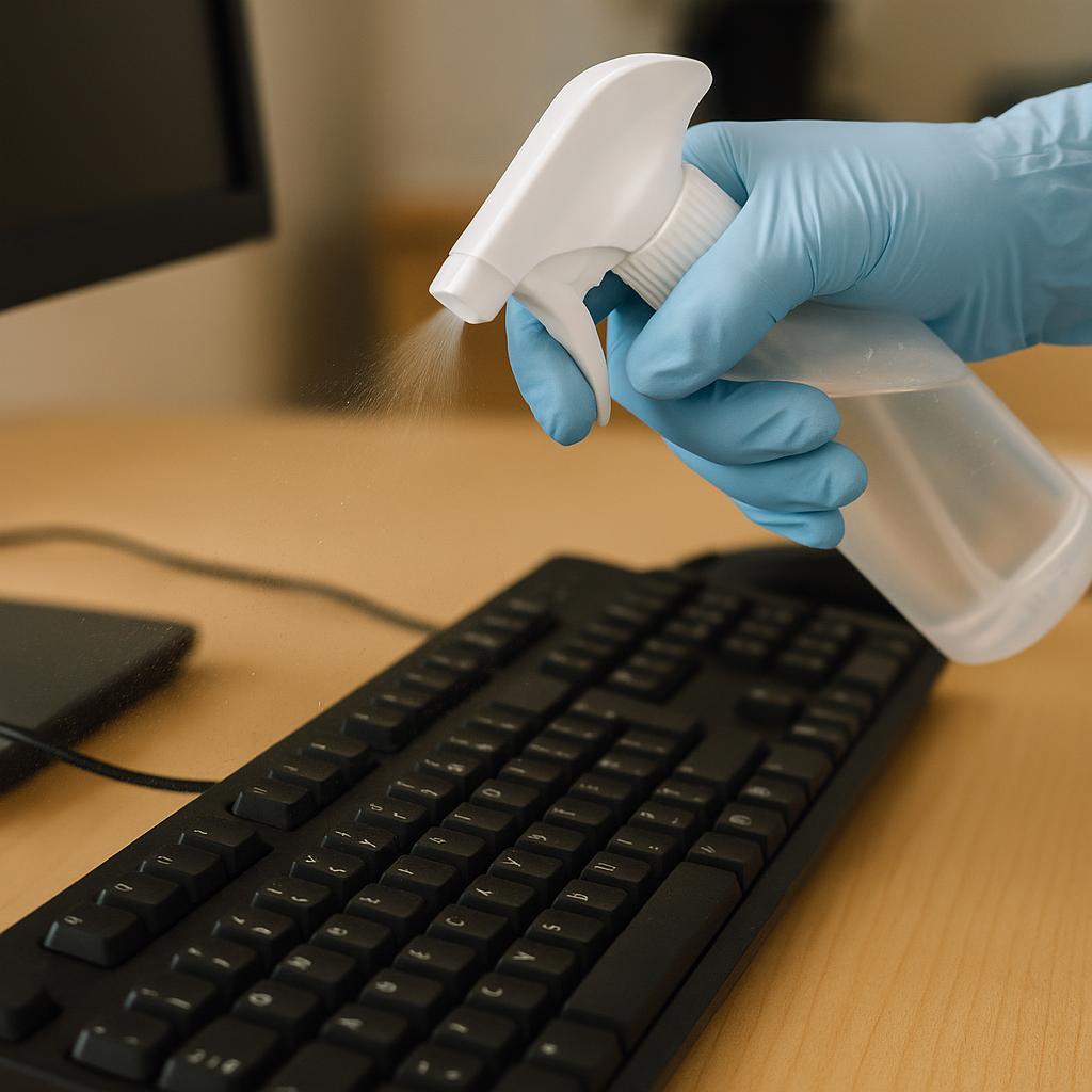 Sanificazione ambienti - intervento professionale